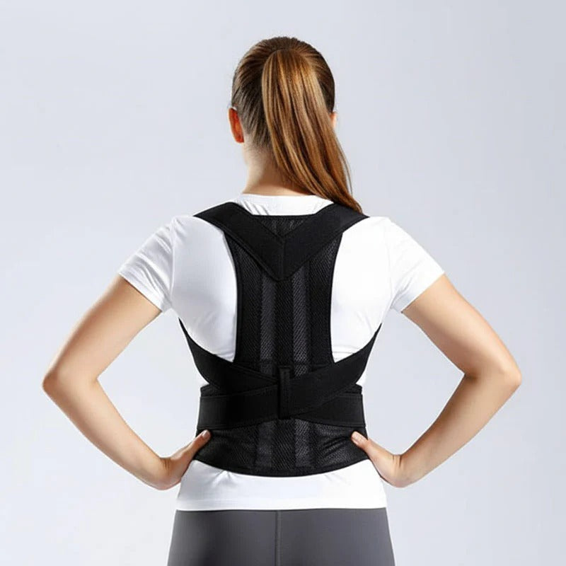 Posture Corrector Back Brace for Men & Women | Adjustable Shoulder & Back Support