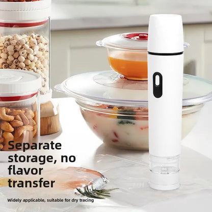 Portable Handheld Vacuum Sealer | Keep Food Fresh Longer