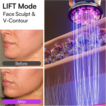3-in-1 Red Light Therapy Facial Massager